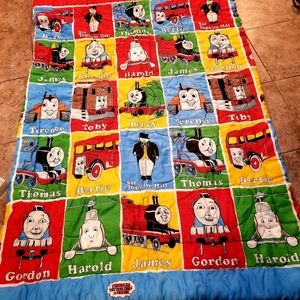 Vintage Thomas the tank and Friends Twin Blanket